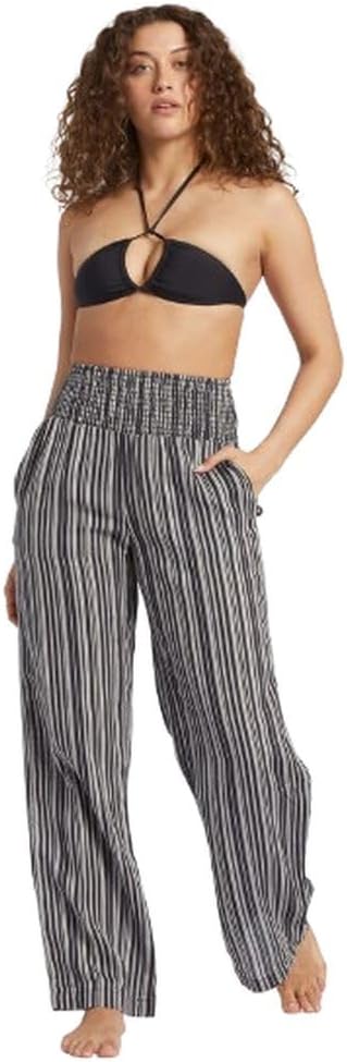 BILLABONG Women's New Waves Stripe Pant Casual