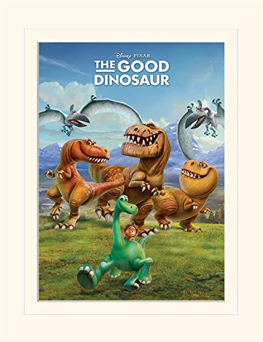Pyramid International The Good Dinosaur (Characters) -Mounted Print Memorabilia 30 x 40cm, Paper, Multicoloured, 30 x 40 x 1.3 cm