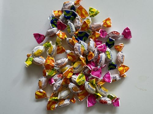 Mieszko, Pikolo Mini Assorted Fruit hard Candy (1.750 Lbs)