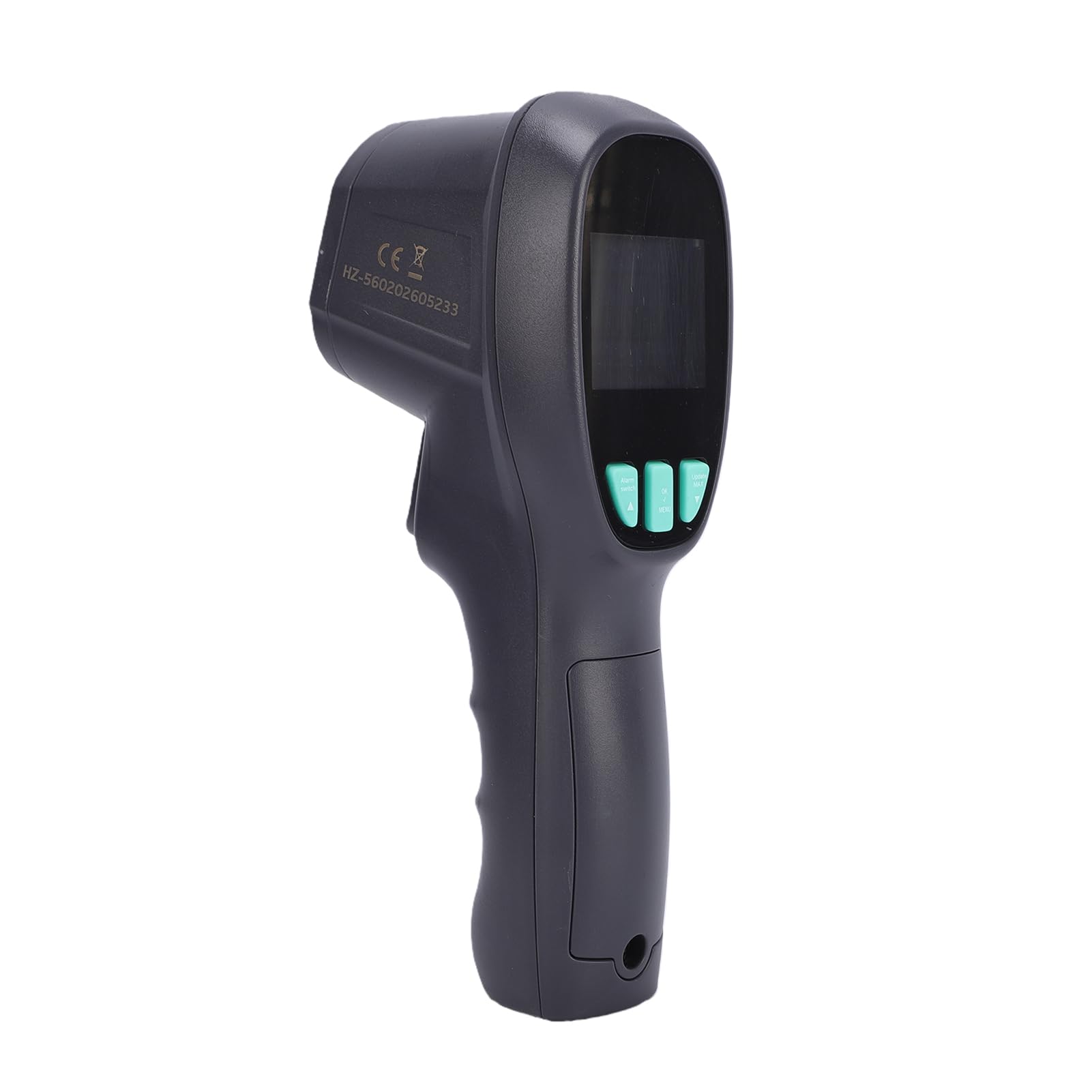 Eujgoov Detector HCHO TVOC con Sensor Electroquímico, Monitor de Calidad del Aire Recargable de 0 a 5,00 Mg M3 HCHO, Alarma Audible, Registro de Datos para Pruebas en Interiores de Oficina en Casa