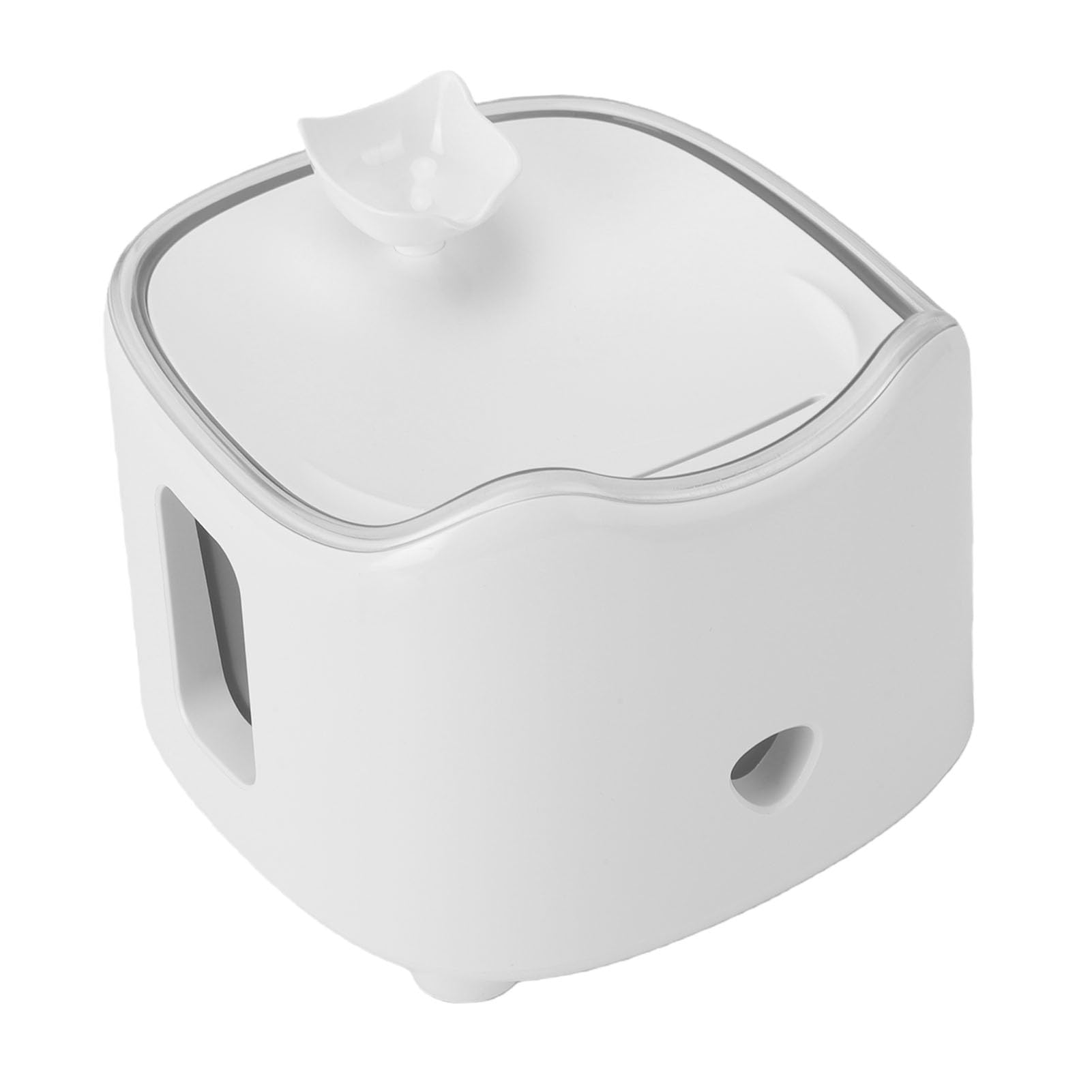Fuente de Agua Solar para Mascotas para Gatos y Perros, Fuente Automática Ultra Silenciosa de 1,8 L con Panel Solar, Silicio Monocristalino + ABS, Dispensador de Agua para Mascotas para