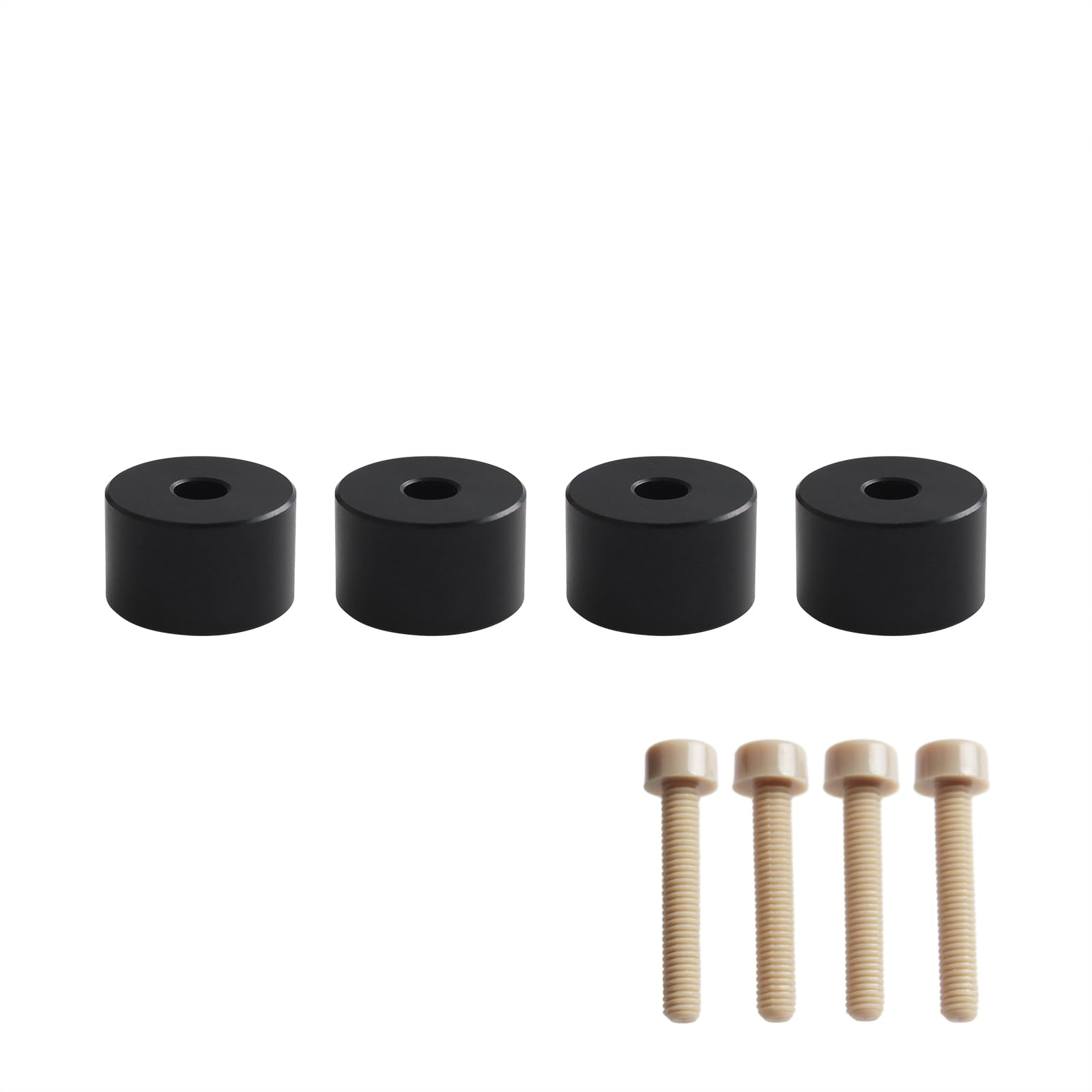 FYSETC Voron2.4 3D Printer Part - Print Bed PEEK Leveling Column - Upgrade Hotbed Solid Mount: 4 Set Heat-Resistant Buffer with Screw Fit Vorn 2.4 R2 Triden Aluminum Printing Plate or Other Machine-image-39