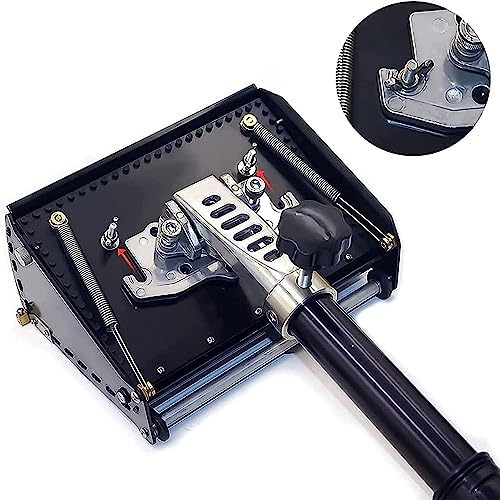 Professional 10" Drywall Flat Finishing Box Tool - Adjustable 106-165cm Aluminum Handle for Easy Plastering & Quick Clean, Ideal for Home Renovation & Repair