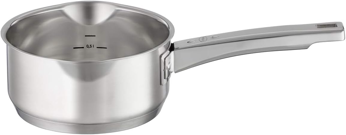 WMF Function 4 Stielkasserolle 16cm, Glasdeckel, Kochtopf klein 1,4l ...