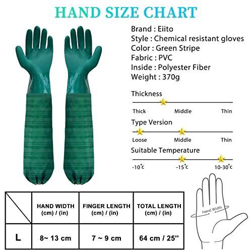 Eiito Long Rubber Gloves - Image 2