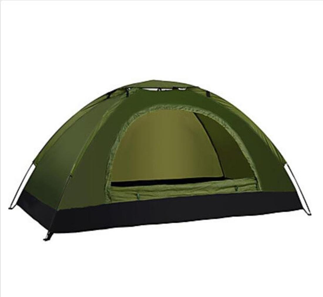 Tunnel Tents 1 person Tent Single Automatic Tent One Room Camping Tent Oxford Fabric Camping & Hiking Waterproof Thermal/Warm Ultra Light (UL)