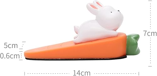 Miniatura 4 de Tope de puerta de conejo, erizo, oso, pato, gato, perro, animal, tope de puerta, tope de puerta decorativo, cuña para la parte inferior de la puerta