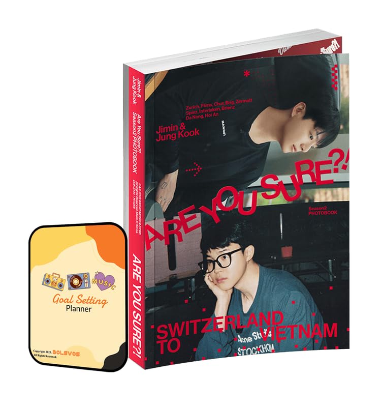 Jimin x Jungkook (BTS) Album - Are You Sure?! Season 2 PHOTOBOOK