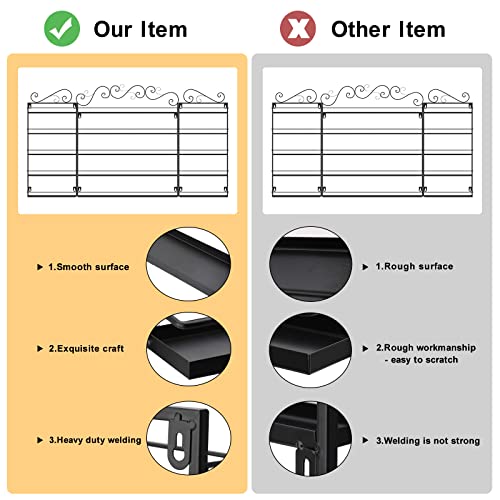 Lasieyo 5 Tier Nail Polish Racks, Nail Polish Racks For The Wall, Nail Polish Wall Rack Nail Polish Bottles | Essential Oil Storage Display Nail Polish Rack (170-200 Bottles - Black) #TOP3