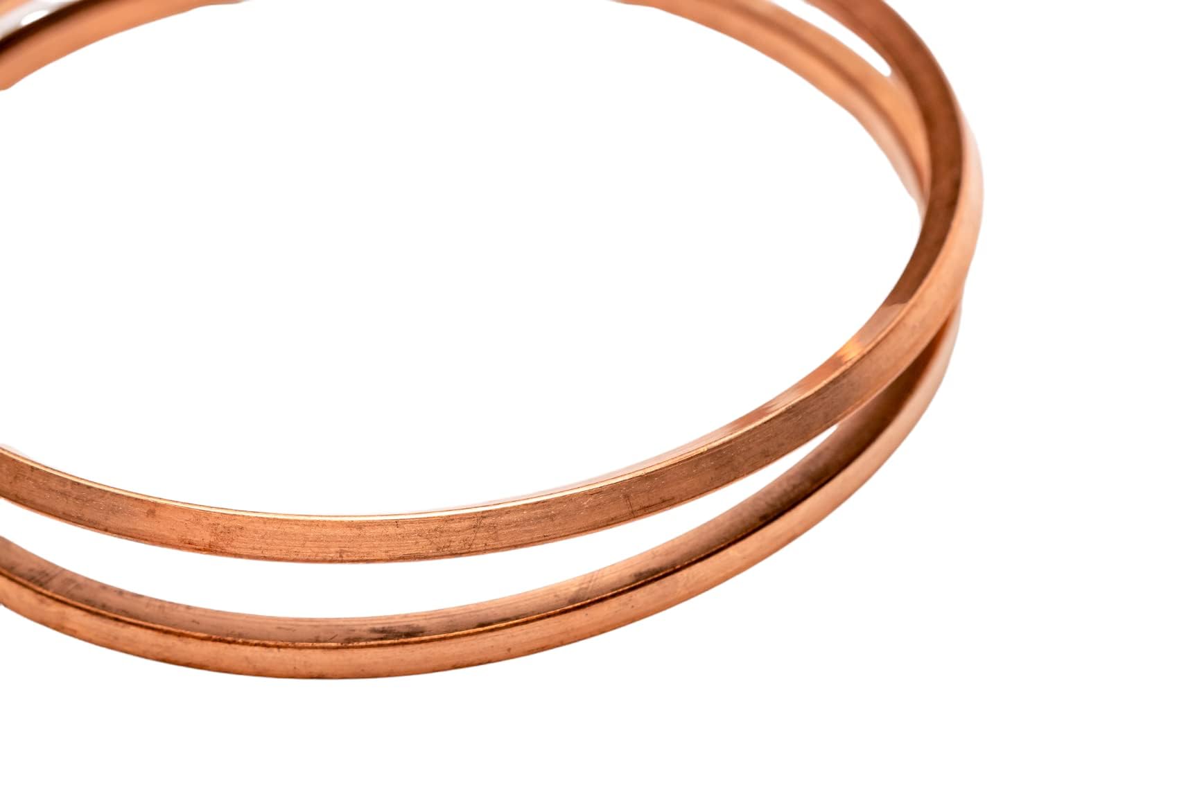 99,9 % reiner Kupferdraht, 10 Gauge, quadratisch, weich, 7,6 m CRAFT WIRE