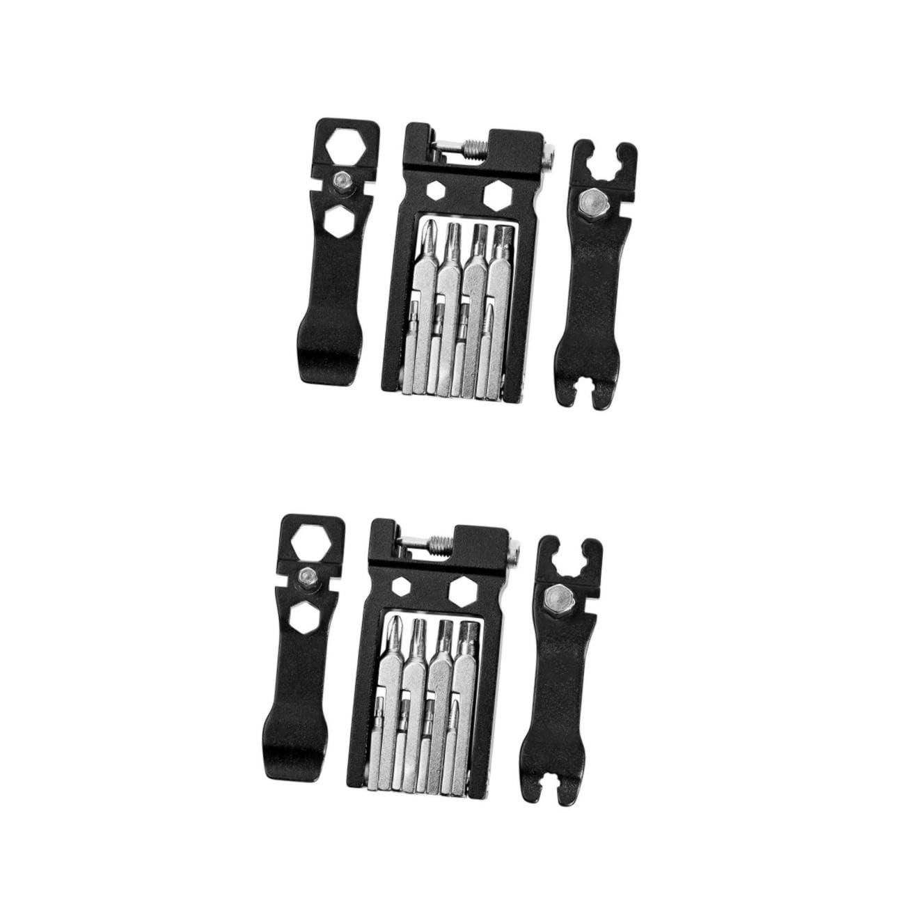 ibasenice 2 Pezzi Kit Riparazione Multifunzionale per Biciclette Include Cacciavite Chiave e Regolatore Utensili Versatili per Riparazioni Bici Computer e Elettrodomestici Strumento Robusto