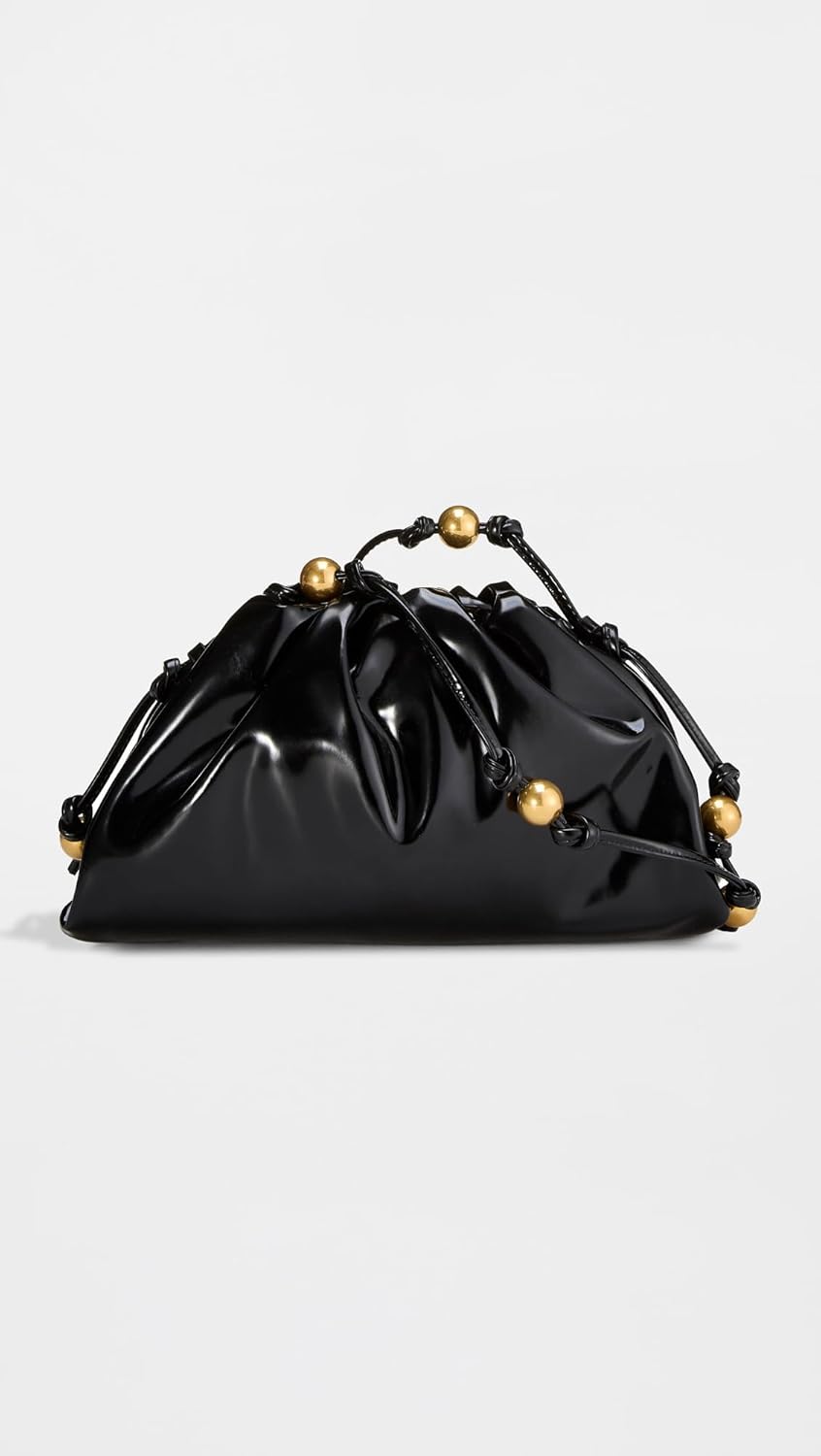 WHAT GOES AROUND COMES AROUND Women's Pre-Loved Bottega The Mini Patent Pouch - Image 2