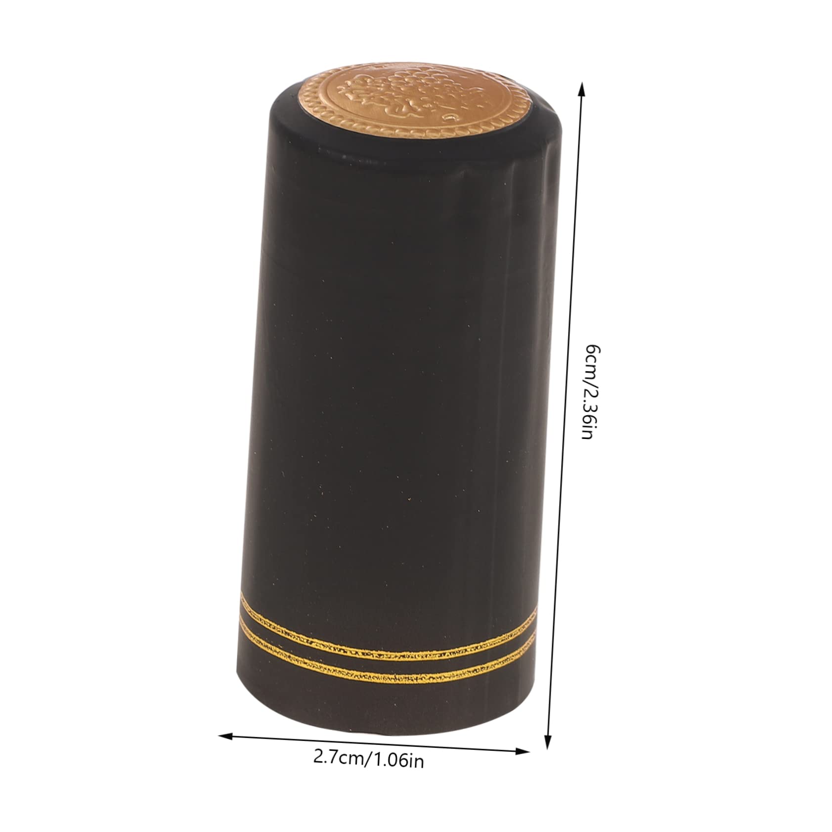 NAMOARLY 100pcs Wine Bottle Sealers Heat Shrink Caps for Wine Preservation Cute Wine Stoppers Bottle Sealer Accessories