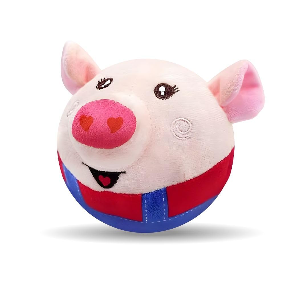 Musical Piggy Ball for Babies, Singing and Dancing Plush Piglet with Wiggling Motion and Light-Up Play, Interactive Electronic Toy for Toddlers Ages 6M Plus-image-28