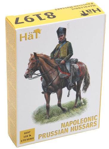 Hat 1/72 Napoleonic Prussian Hussars # 8197