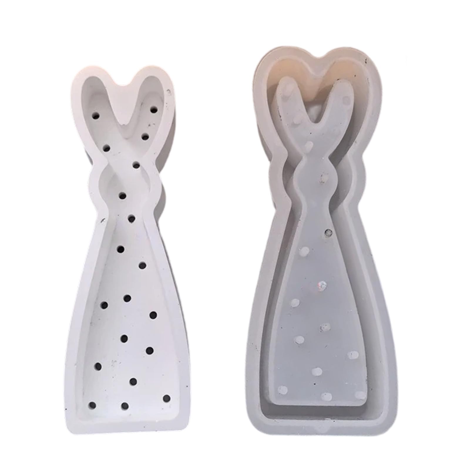 Jazuaiao Hare Silicone Molds Easy Demold Multipurpose for Epoxy Resin Soap Chocolate Food Grade Mold