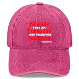 BEWARES for I AM FEARLESSS Therefore Powerful Hat for Men Fashion Washed