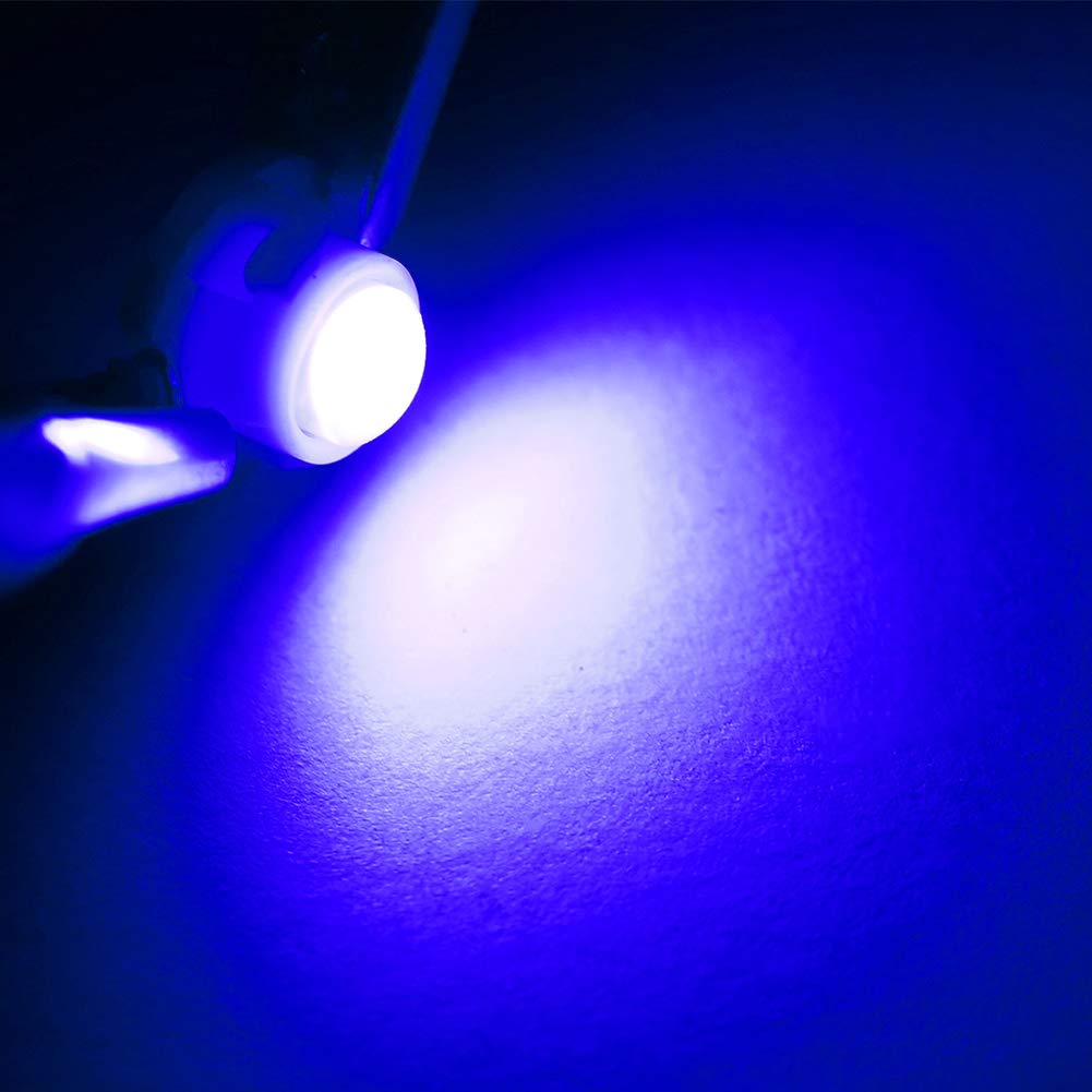 TABEN Blue T4.7 Neo Wedge LED Lumières chauffantes A/C Contrôles LED Lumière COB-1SMD 12 V