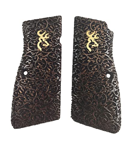 Poignée Browning HP 14 coffret cadeau en bois de noyer pour passionné d'armes