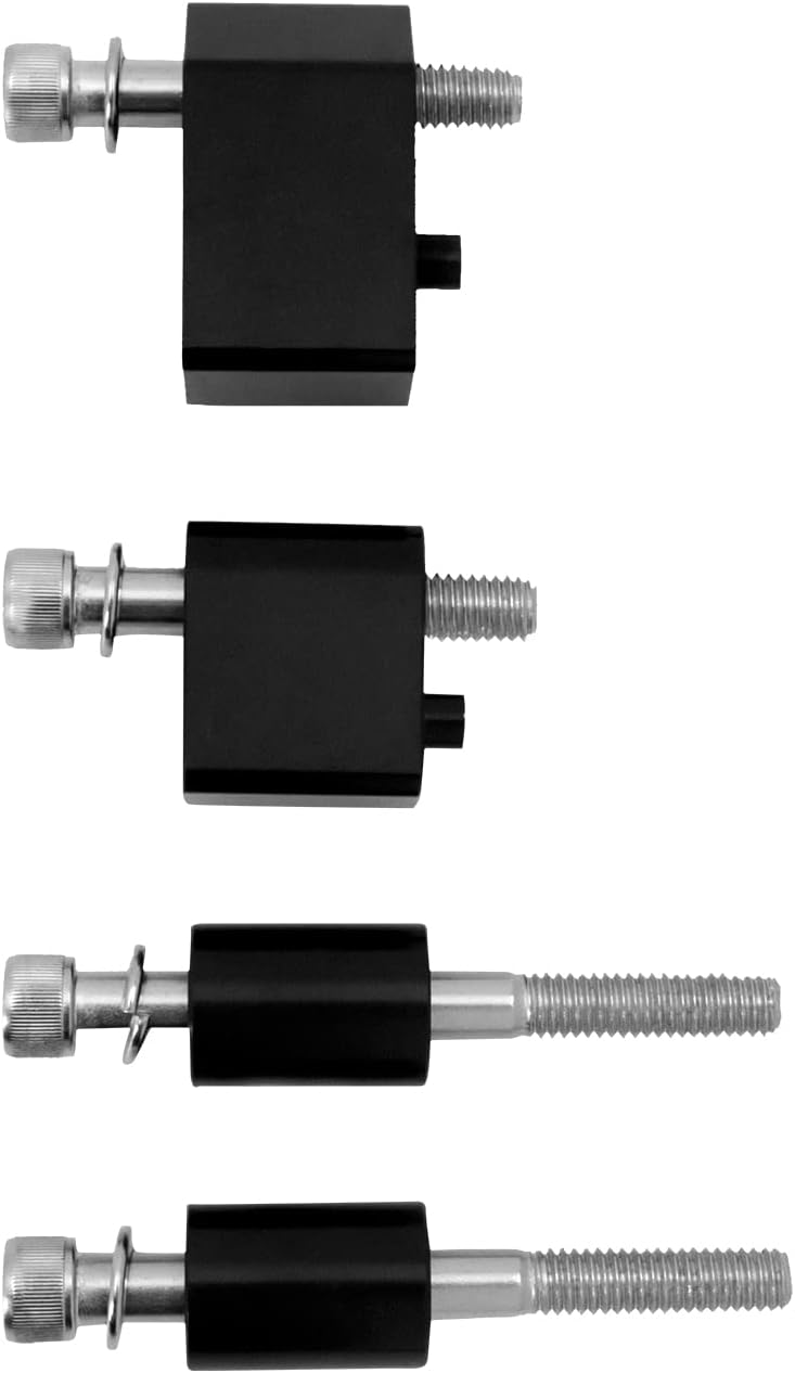 Motorcycle Driver Floorboard Extensions Spacer Extenders Kit Fit for Harley Touring Road Glides Road Kings Electra Glides Street Glides 2009-2024 FL Trikes 2009-2013 1.25 inch Black