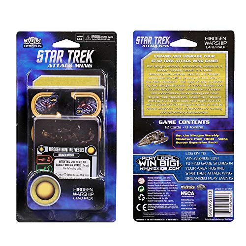 Star Trek Attack Wing: Card Pack Wave 4 Hirogen Warship