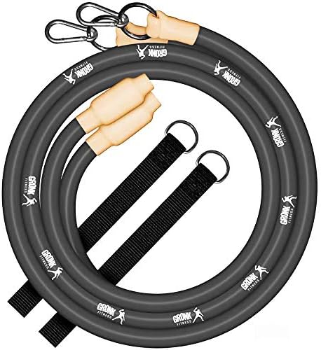 Gronk Fitness Inertia Wave Workout Ropes Edition | Heavy Battle Rope Alternative for Strength Training | Rubber Battle Ropes | Elastic Battle Ropes for an Abdominal Workout
