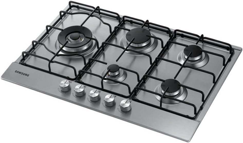Samsung Piano Cottura agas Na75M3130As Finitura Acciaio Inossidabile da 75Cm Samsung Piano Cottura agas Na75M3130As Finitura Acciaio Inossidabile da 75Cm