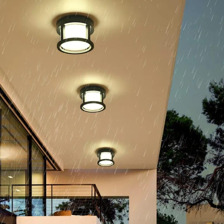 Image of blissbells Outdoor 10W LED Wall Lamp Waterproof Exterior Wall Light for Balcony, Gate, Porch, Entrance & Terrace | Modern Decorative Wall Mounted Light for Home Outdoor Use