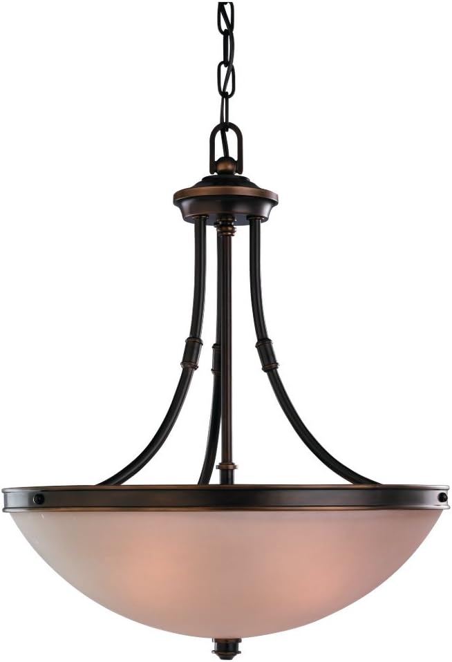 Sea Gull Lighting 65331-825 Generation Light Fixture, Three, Vintage Bronze