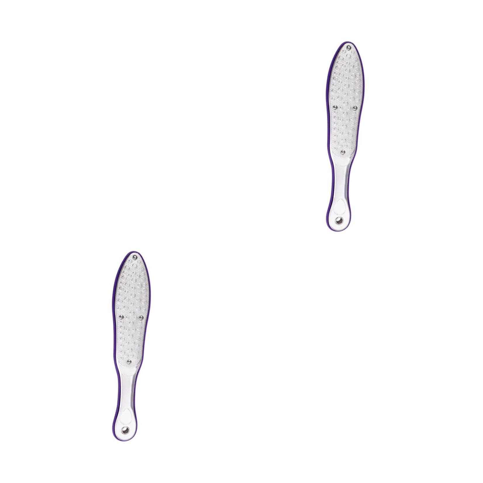 FRCOLOR 2 Pz Strofinare i Piedi in Acciaio Inossidabile Levigatrice a Piedi Lima Lavapiedi Dossier Per La Piedi I Piedi Raschiano Buccia Del Piede File Di King Scrubber