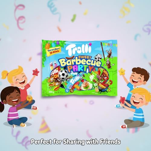 Trolli Sweet Barbecue Party 19 Minis 360g miniatura 6