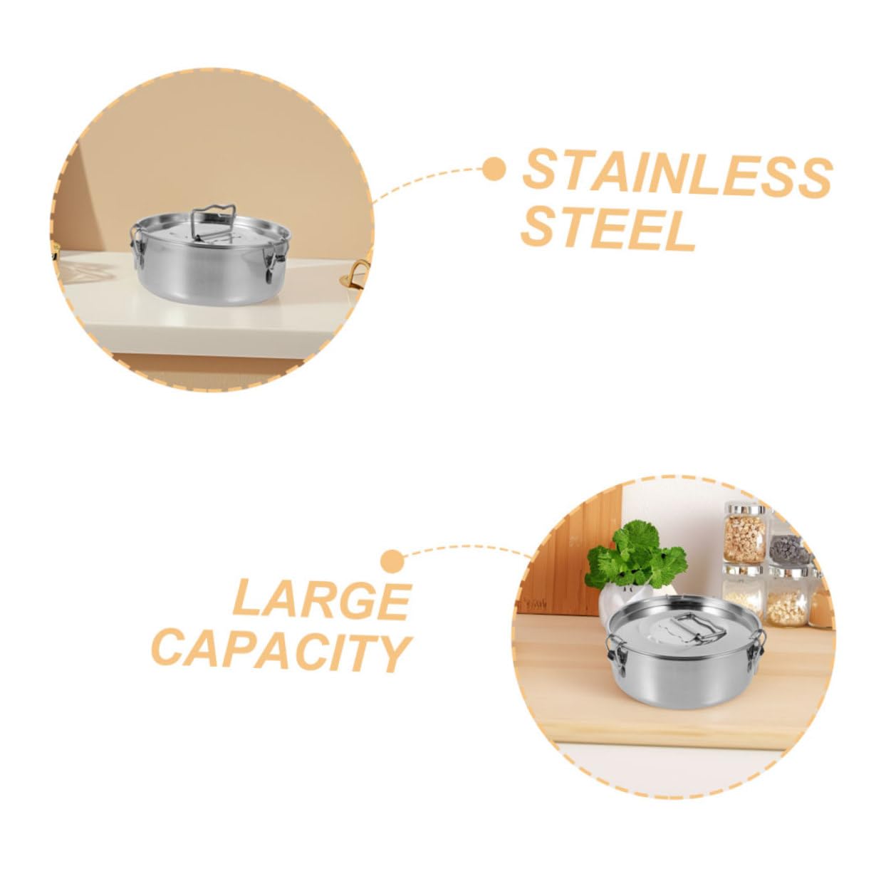 Toddmomy Accesorio Para Flanera Molde Con Tapa Para Hacer Flan y Hornear Pasteles
