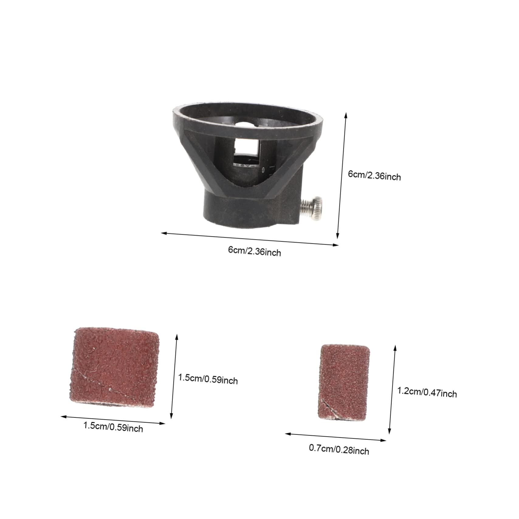 YARNOW 4 Set Cerchio per Lucidare Le Unghie Kit Smalto per Unghie per Animali Domestici Lucida Unghie per Gatti Strumenti per Unghie del Negozio di Animali Zampe di Cane Tela Abrasiva