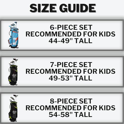 Junior Golf Club Set by Vice – Complete Starter Kit