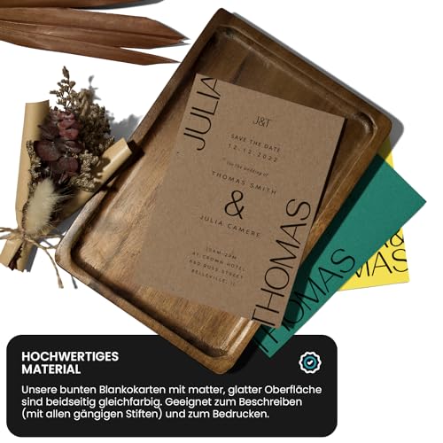 Netuno 50 Stück Bristol-Karton Rot DIN A6 10,5 x 14,8 cm 250g rote Karteikarten blanko Karten zum Basteln Selbstgestalten Tonkarton Bastelpapier dick Bastelkarton Kartonpapier farbig Fotokarton