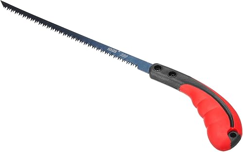 PATIKIL Sierra de ojo de cerradura de 8.7 pulgadas, sierra de mano para carpintería, mini sierra para paneles de yeso, herramienta de sierra de mano