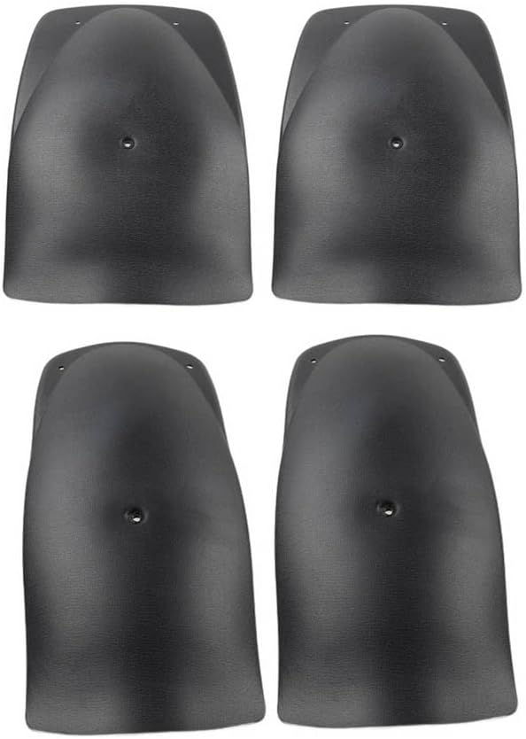 Three T FSFY Front & Rear Mud Guard Motorike Wheel Cover Matte Black Plastic for 150cc 250cc ATV Quad Dirt Bike Go Kart Buggy 4Pcs