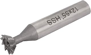 X-DREE Frez do obróbki drewna 1/2 'x 55 stopni Prosty otwór frezarski HSS na jaskółczy ogon(Carpintería 1/2' 'x 55 Grados Recto HSS Dovetail Mash Cutter