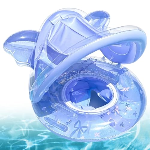 Jouet de natation flottant gonflable contre le soleil pour la baignade sécurisée des petits
