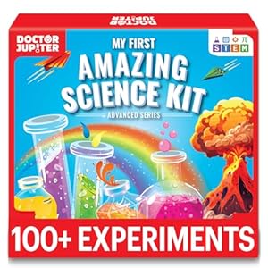 Doctor Jupiter My First Amazing Science Kit for Kids Ages 4+ | Birthday Gift Ideas for 4-5-6-7-8-9-10-11-12 Year Old Boys & Girls | STEM Learning & Educational Toys |Advanced Science Experiment Series
