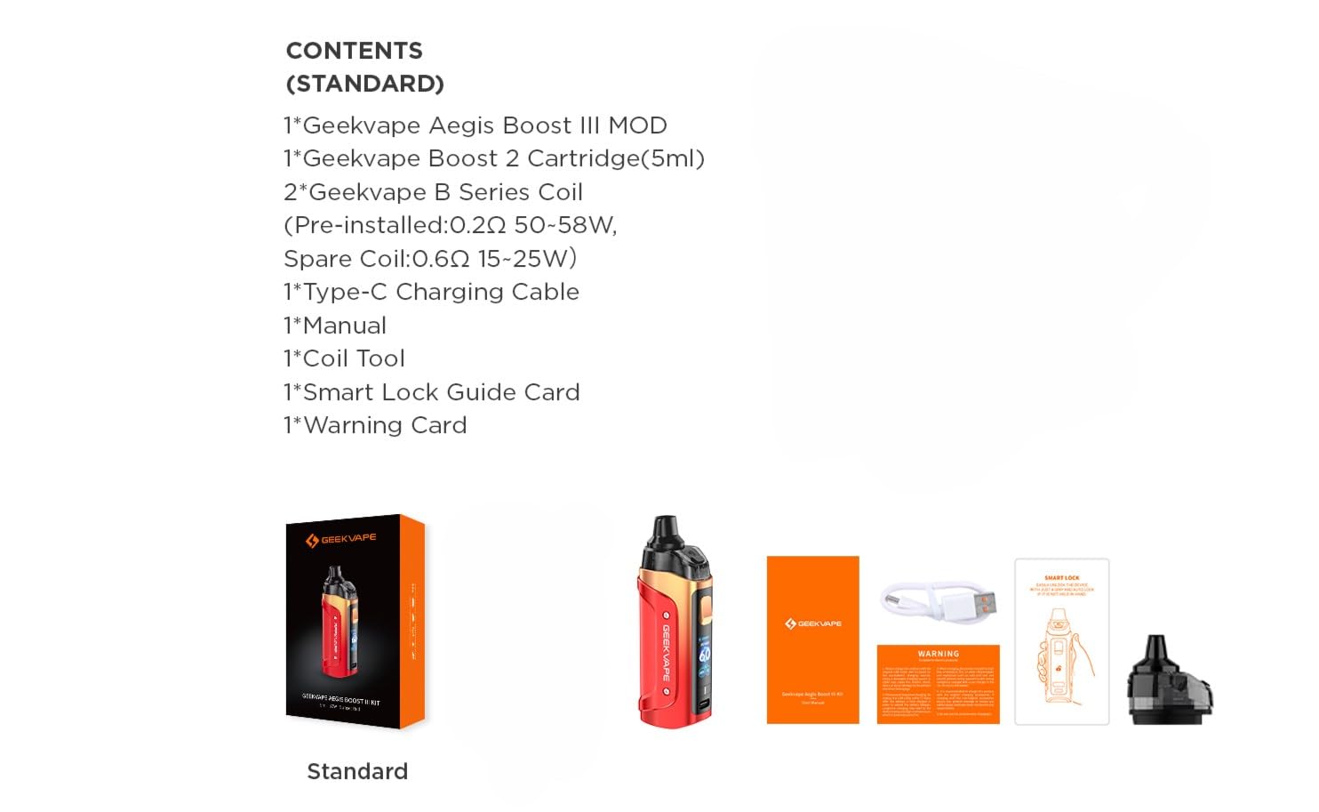 GEEKVAPE Aegis Boost 3 Kit 60W