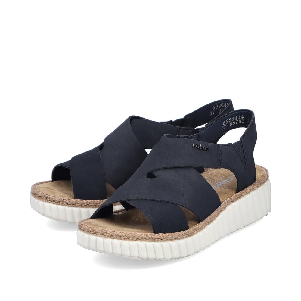 Rieker Damen Pantoletten 69264, Frauen Slipper