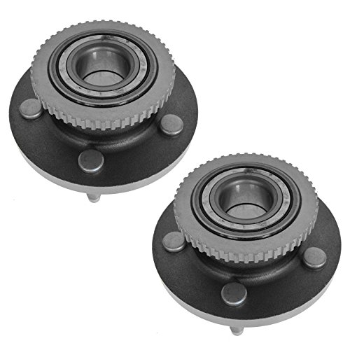 Image of TRQ Front Left and Right Wheel Bearing and Hub Assembly Set 2 Piece Compatible with 98-02 Ford Crown Victoria 98-02 Lincoln Town Car 98-02 Mercury Grand Marquis 1997 Ford Crown Victoria from 4-01-97