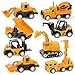 Produktbild Vanplay Kinderspielzeug ab 3 4 5 Jahre Junge Bagger Baustellenfahrzeuge Kinder Metall Zurückziehen Klein Auto Spielzeug Geschenke für Jungen Mädchen (8Stk)