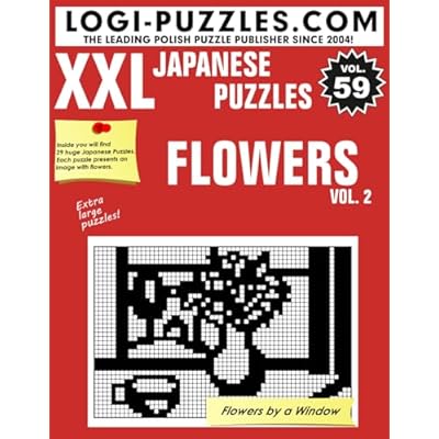 XXL Japanese Puzzles: Flowers Vol.2