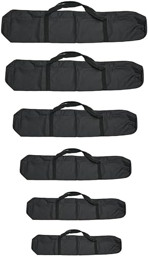 Bolsa de transporte profesional para trípode, funda de almacenamiento portátil de tela para soporte de micrófono y paraguas de luz de fotografía