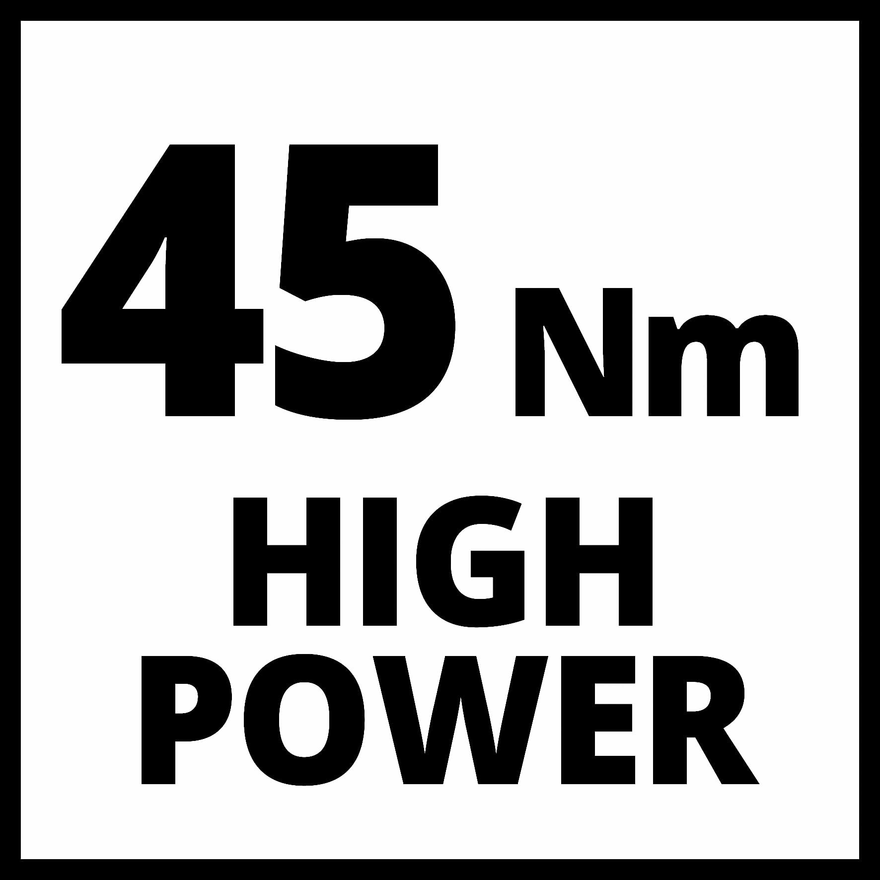 Einhell Wiertarko-wkrętarka akumulatorowa TE-CD 18/45 3X-Li +22 1x2,0 Ah PXC (zdejmowany uchwyt wiertarski, nasadka kątowa i mimośrodowa, 22 cz. zestaw bitów, akumulator 2,0 Ah, ładowarka + E-Box)