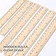 Holzlineal 12 Stück Lineal Holz 15 cm 20 cm 30 cm Holzlineal Kleines Lineal Grundschule Nähen Lineale Skala für Schule Handwerk