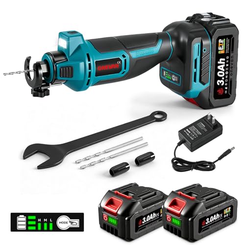 Cordless 20V Drywall Cut Out Tool with Battery