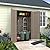 KINYING Sheds & Outdoor Storage, 66 cu.ft Vertical Outdoor Storage Cabinet, Resin Storage Sheds Outdoor with Floor for Garden Tools,Patio Furniture,Garbage Cans(Brown Color)